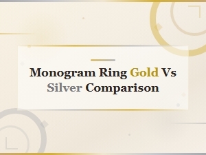 Gold vs Silver Monogram Rings: Which Metal Is Right for You?